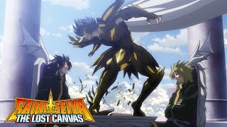 Saint Seiya: The Lost Canvas | Manigoldo se enfrenta a Thanatos | Español Latino