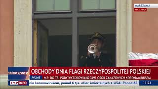 Bugle call of Warsaw - Hejnał Warszawski podczas Dnia Flagi 2.05.2020