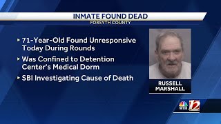 Inmate found dead at the Forsyth County Detention Center