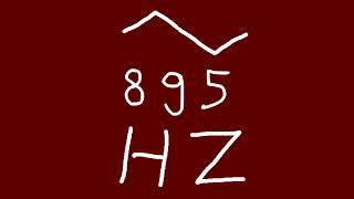 895 hz triangle