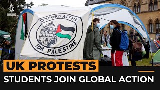 UK students join pro-Palestine protests | Al Jazeera Newsfeed