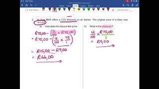 8 Ch 11 Finance Profit, loss and discount