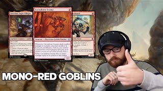 Red is a TERRIBLE COLOR (to Play Against!) | Mono-Red Goblins | Standard Bo3 | MTG Arena