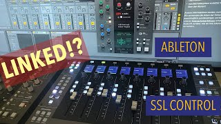 SSL UF8 & UC1-Ableton workaround