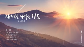 말씀을 붙들면 은혜가 보인다 / 느9:1-8 / 배우성 목사 / 2024.09.16 새벽기도회