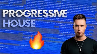How To Make a Progressive House Drop Like A Pro!! (Free FLP)
