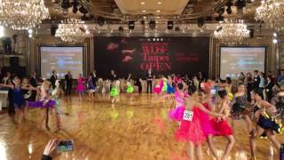 CTDSF Open Junior All Girls Single Dance Latin 2016 Semifinal Samba - Sunworld Dynasty Hotel Taipei