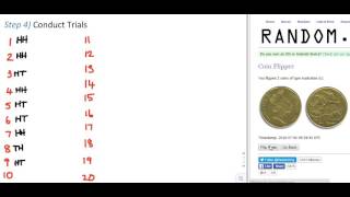 Solving probability problems using simulation Example