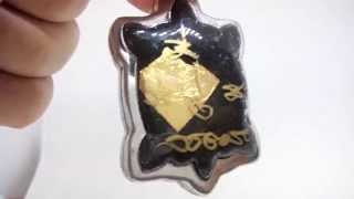 Rare Thai Amulet Leklai Pandant Bring Happy Luck Love Success Protect Bad Magic Demon