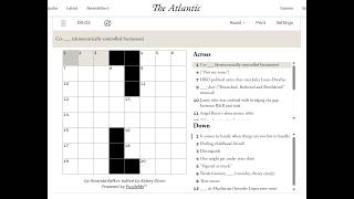 The Atlantic Crossword 04/06/2026