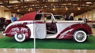 1953 Alvis Drophead at the 2017 Salem Roadster Show