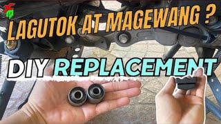 Honda click 125i Rubber Link stopper and engine support bushing hanger replacement|JC MOTO #KALAKBAY