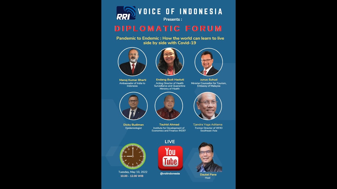 RRI Voice Of Indonesia Presents : Diplomatic Forum : HOW THE WORLD CAN ...