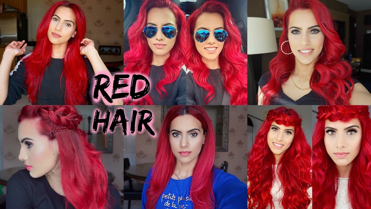 How To Dye Your Hair Red Without Bleach