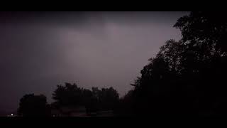 HUGE Severe Thunderstorm in Monroe, Michigan! June 20th, 2021!