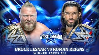 Roman Reigns vs. Brock Lesnar - WWE World Heavyweight Championship Match: WrestleMania 31