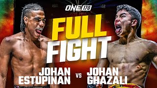 Johan Estupinan vs. Johan Ghazali | ONE 170 Full Fight