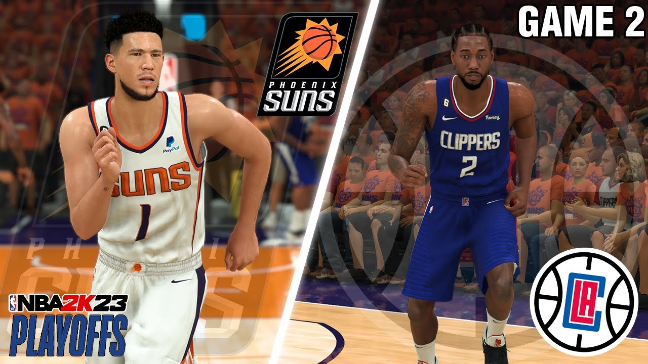 Los Angeles Clippers Vs Phoenix Suns 2023 NBA Playoffs Game 2 ...