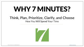 Time Management Skills: Increase your Daily Productivity in Just 7 Minutes!