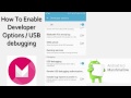 How To Enable Developer Options/USB debugging Mode on Android 6.0.1 Marshmallow/7.0 Nougat/8.0 Oreo