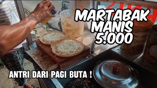 MAU BELI DI JUTEKIN !! TAPI RAME BANGET YG BELI MARTABAK MANIS INI