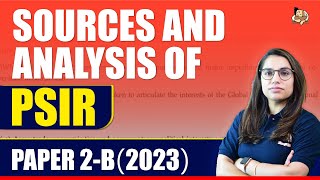 Detailed Discussion 2023 PSIR Paper 2 Section B- India's Foreign Policy