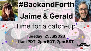 #BackandForth with Jaime \u0026 Gerald (Zane joins us)