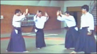 Fukakusa Shihan - Aikido historical videos (1980's) - part 1