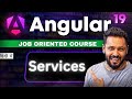 Angular 19 Tutorial Hindi #48 Mastering Angular Services: The Key to Scalable & Efficient Apps!