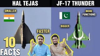 Pakistani Reacts to 10 Differences Between HAL TEJAS and JF-17 Thunder