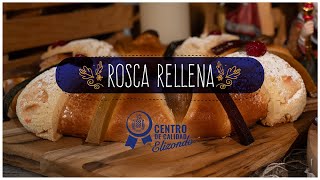 Receta Rosca de Reyes Rellena con harina Hoja de Plata