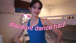 DISCOUNT DANCE try-on haul 🎀 leotards + ballet attire 💌