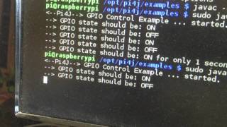 Test - Control GPIO Port on Raspberry use Java