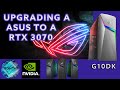 ASUS Rog Strix Gaming Desktop G10DK Lets Upgrade the GPU to a RTX 3070 '' HOW TO INSTALL GPU ''