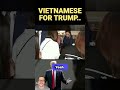 vietnamese americans support donald trump