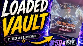 RIFTBOUND UNLEASHED VAULT OPENING! 😱 THIS VAULT WAS LOADED!