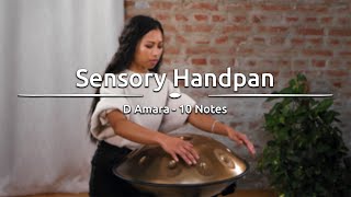 Sensory Handpan, 10 Notes D Amara, 440 Hz, Vintage Gold - HPSTL101 - Meinl Sonic Energy