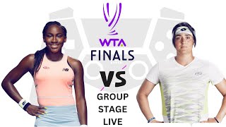 Coco Gauff vs Ons Jabeur | WTA Finals 2023 Group Stage Game Live Today