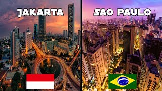 Jakarta & Sao Paulo | Largest city of each country