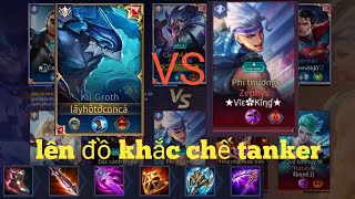 Top1 Kil'groth Caesar | Đối đầu Kil'groth vs Zephys tanker , lên đồ + di chuyển như nào cho hợp lý