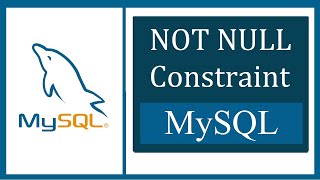 NOT NULL constraint in MySQL