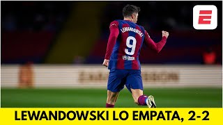 GOL DE LEWANDOWSKI lo empata para el BARCELONA. 2-2 vs GRANADA | La Liga