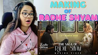 Reaction on Saga Of Radhe Shyam (Making Video) Prabhas, Pooja Hegde | Radha Krishna Kumar | Preeti