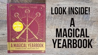 LOOK INSIDE! Harry Potter - A Magical Yearbook | JK Rowling | Book Reveal