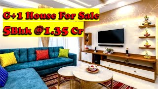 ✨Luxury G+1House for Sale in Tirupati🌟49Ankanams💰1.35Cr Only📍Mangalam💯Own Construction🚪LiftProvision