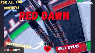 LoveDarts - Mission Red Dawn M1 - 22g - 90% Tungsten UNLEASH YOUR INNER COWBOY OR COWGIRL!