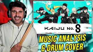 Kaiju No. 8 OP - Music Reaction/Analysis +  Drum Cover
