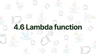 CMP 175 Java Unit 4.6 | Lambda Function Explained