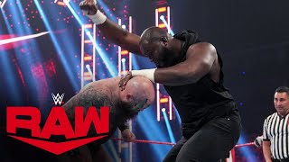 AJ Styles & Omos vs. The Viking Raiders – Raw Tag Team Championship Match: Raw, July 26, 2021
