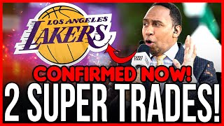 CONFIRMED NOW! 2 TRADES FOR THE LAKERS! SAY WELCOME TO THE NEW LAKER! TODAY'S LAKERS NEWS